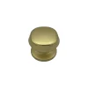 Bouton tirant de porte fixe D70 mm en aluminium Or satiné - breveté