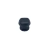 Bouton tirant de porte fixe D60 mm en aluminium Noir - breveté