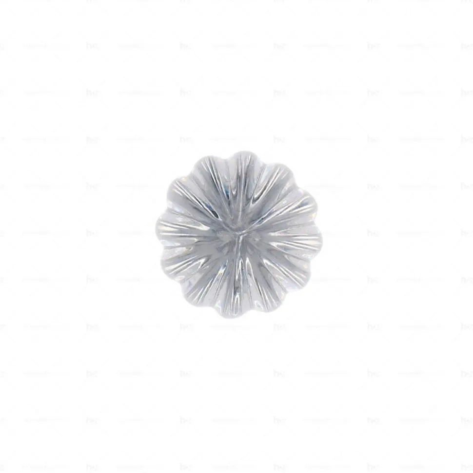 Boutons pour meubles en zamac et cristal Diamètre 45 chrome poli