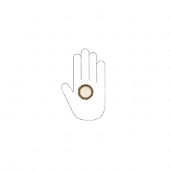Boutons pour meubles en zamac et Porcelaine Diamètre 41 Florence antique