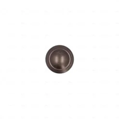 Boutons pour meubles en zamac Diamètre 25 Brun alu, Lot de 6