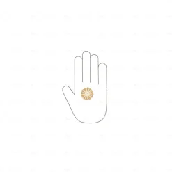 Boutons pour meubles en zamac Diamètre 35 x 23 Patine royale en or ivoire