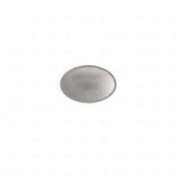 Boutons pour meubles en zamac Diamètre 42 x 27 Nickel millésimé, Lot de 6