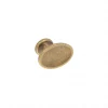 Boutons pour meubles en zamac Diamètre 42 x 27 Florence antique Lot de 25
