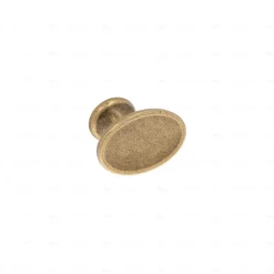 Boutons pour meubles en zamac Diamètre 42 x 27 Florence antique Lot de 25