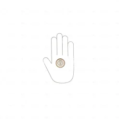 Boutons pour meubles en zamac et Porcelaine Diamètre 35 Florence antique
