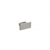 Boutons pour meubles en zamac Diamètre 30 x 16 Nichel satiné Lot de 25