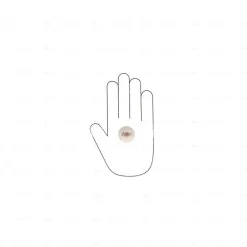 Boutons pour meubles en zamac et Porcelaine Diamètre 31 Florence antique