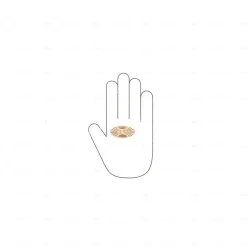 Boutons pour meubles en zamac Diamètre 44 x 25 Patine royale en or ivoire