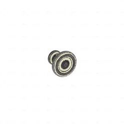 Boutons pour meubles en zamac Diamètre 25 Ivoire rustique