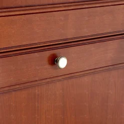 Boutons pour meubles en zamac et Porcelaine Diamètre 30 Florence antique