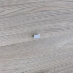 Boutons pour meubles en zamac Diamètre 30 x 16 Aluminium mat verni