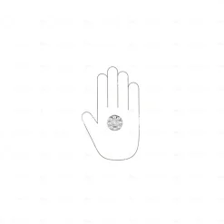 Boutons pour meubles en zamac et cristal Diamètre 32 chrome poli