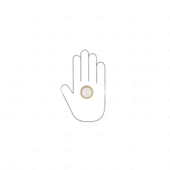 Boutons pour meubles en zamac et Porcelaine Diamètre 34 Alucover laiton