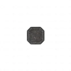 Boutons pour meubles en zamac Diamètre 32 x 23 Fer noir vintage