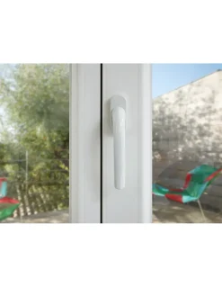 Béquille de crémone de fenêtre, carré 7mm, blanc (ral 9010) - THIRARD