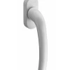 Béquille de crémone de fenêtre, carré 7mm, blanc (ral 9010)