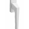 Béquille pour fenêtre, avec vis de pose, carré 7mm, aluminium, blanc - SP