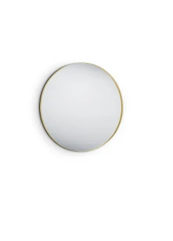 Britney - Miroir avec cadre - Or - 80cm