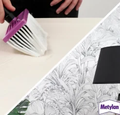 Brosse à encoller pour papier peint Metylan L.17 x l.230 x H.8 cm