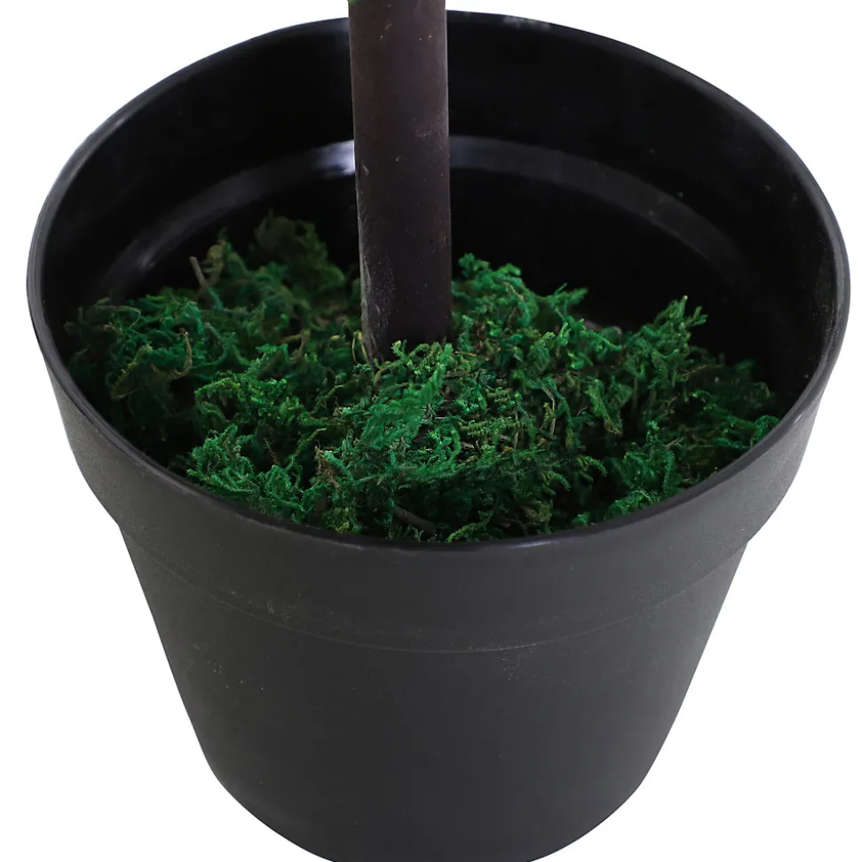 Buis artificiel topiaire artificielle en forme de boules dia. 30 x 112H cm vert