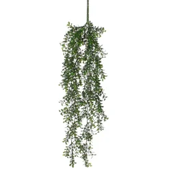Buis suspendre vert artificiel 74 cm