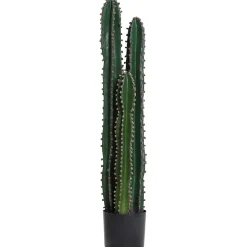Cactus artificiel grand réalisme plante artificielle grande taille dia. 17 x 100H cm vert