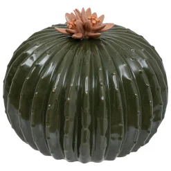 Cactus boule déco Exotic panama H.20cm céramique - Atmosphera