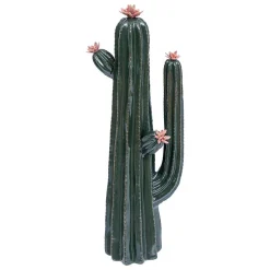 Cactus déco Exotic panama H.40cm céramique vert prairie - Atmosphera