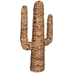 Cactus en jacinthe L.36,5 x H.75 x 16,5 cm