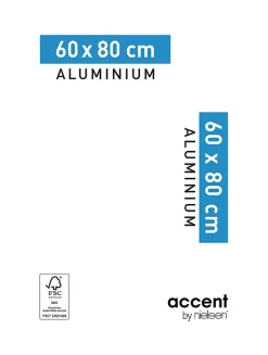 Cadre Accent aluminium or mat Nielsen l.60 x H.80 cm