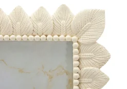 Cadre en résine crème 21,3x1,7x26,5 cm (mesure interne 15x20 cm)