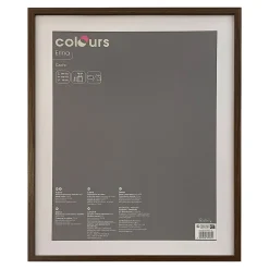 Cadre Erina noyer Colours l.60 x H.80 cm