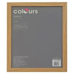 Cadre Lissea Colours chêne l.30 x H.40 cm