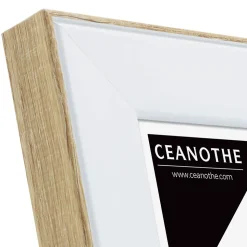 Cadre Newton blanc l.13 x H.18 cm Ceanothe