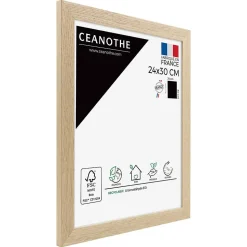 Cadre photo tara 24x30 cm Fabriqué en France