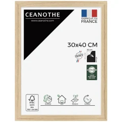 Cadre photo tara 30x40 cm Fabriqué en France