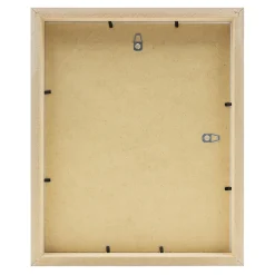 Cadre photo 24x30 cm milan blanc avec passe-partout 18x24 cm Fabriqué en France