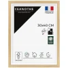 Cadre photo actual bois blanc 30x40 cm Fabriqué en France
