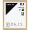 Cadre photo actual bois blanc 24x30 cm Fabriqué en France