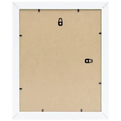 Cadre photo actual bois blanc 24x30 cm Fabriqué en France