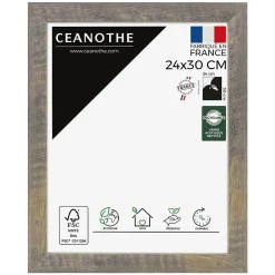 Cadre photo alizée brun 24x30 cm Fabriqué en France