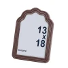 Cadre photo arche ondulée marron 13 x 18 cm Ornami