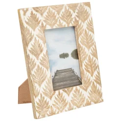 Cadre photo Ardiano - manguier et verre - 10x15 cm - Atmosphera