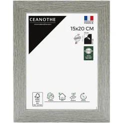 Cadre photo australe 15x20 cm Fabriqué en France