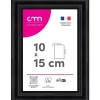 Cadre photo Bella cm Creation noir mat l.14 x H.19 cm
