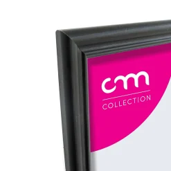 Cadre photo Bella cm Creation noir mat l.34 x H.44 cm