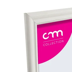 Cadre photo Bella cm Creation blanc mat l.14 x H.19 cm