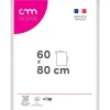 Cadre photo Bella cm Creation blanc mat l.84 x H.64 cm