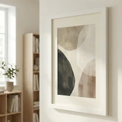 Cadre photo blanc Colours Erina l.60 x H.80 cm + passe partout